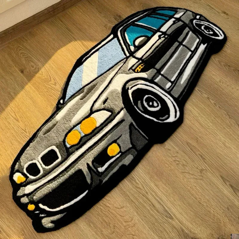Bmw and supra rugs