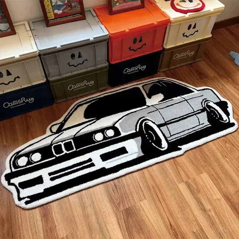 Bmw and supra rugs