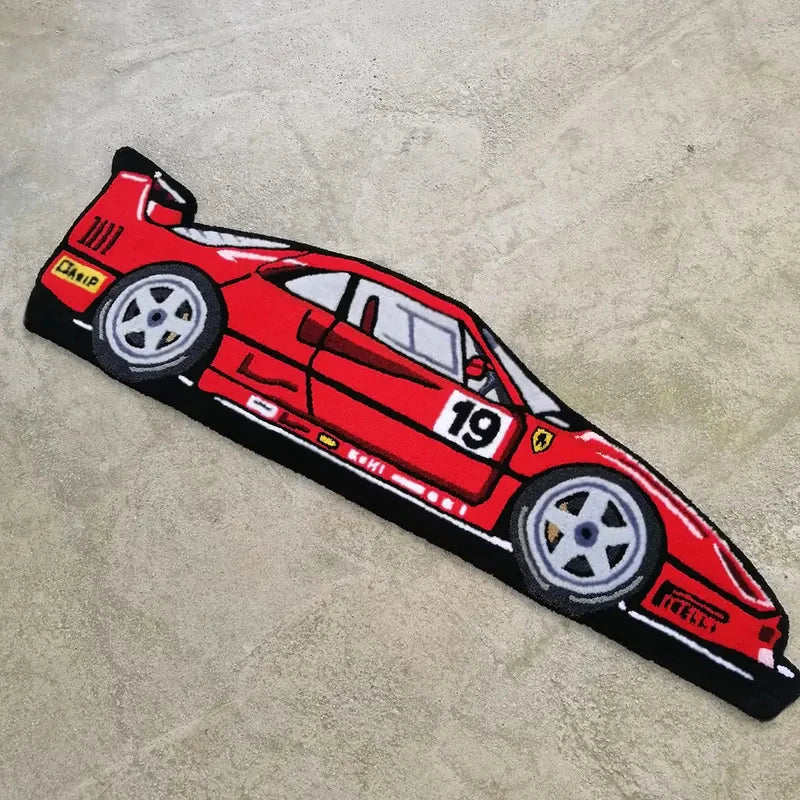 Ferrari F40 rug