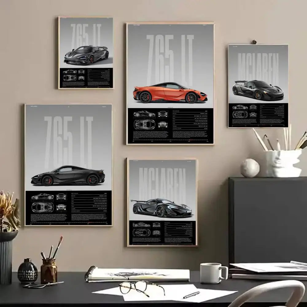 Racing Room Wall Poster